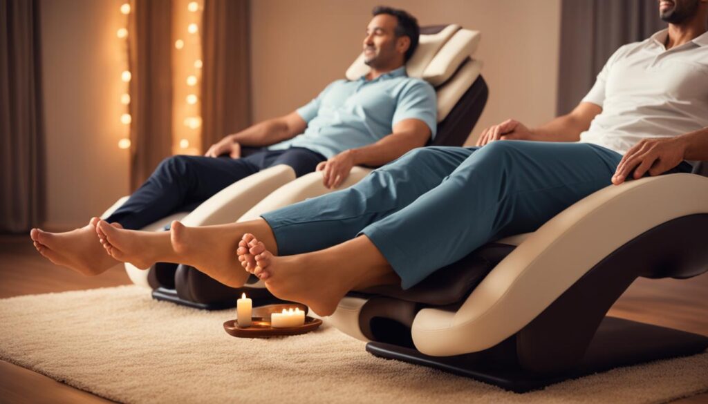 masajes relajantes de pies