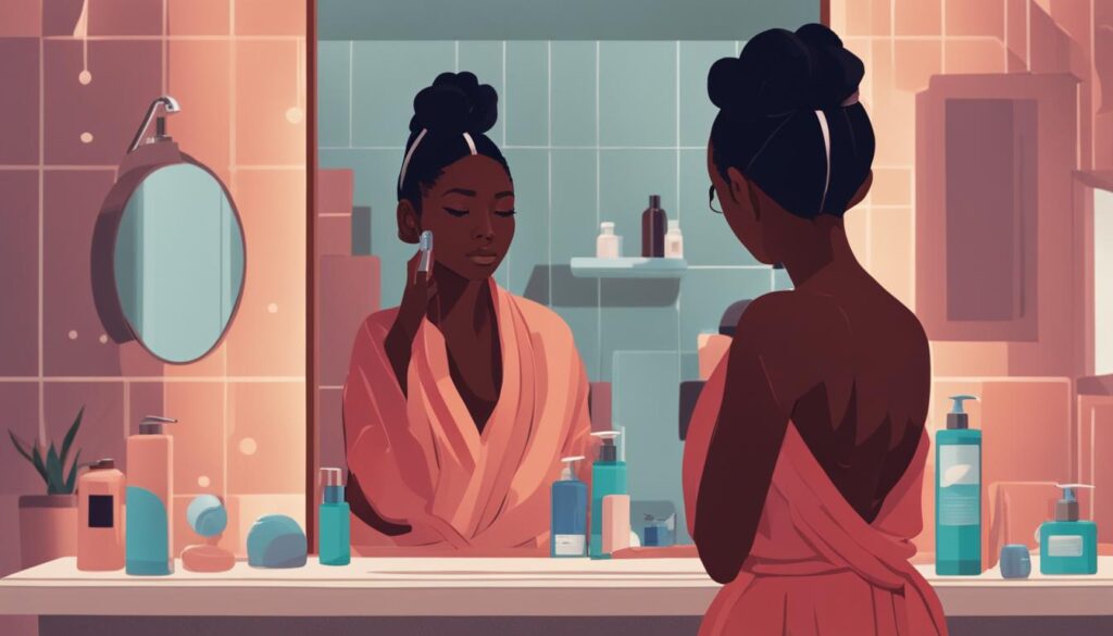 Rutina de limpieza facial para jóvenes