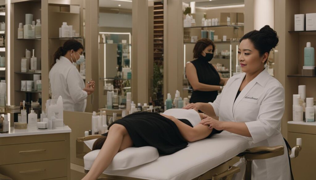 Tratamientos de peluquería y estética en Peluquería Intanes