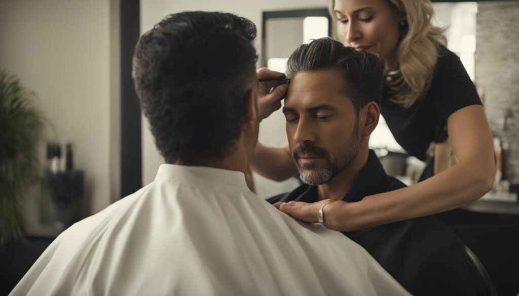 consulta profesional de masaje capilar seguro