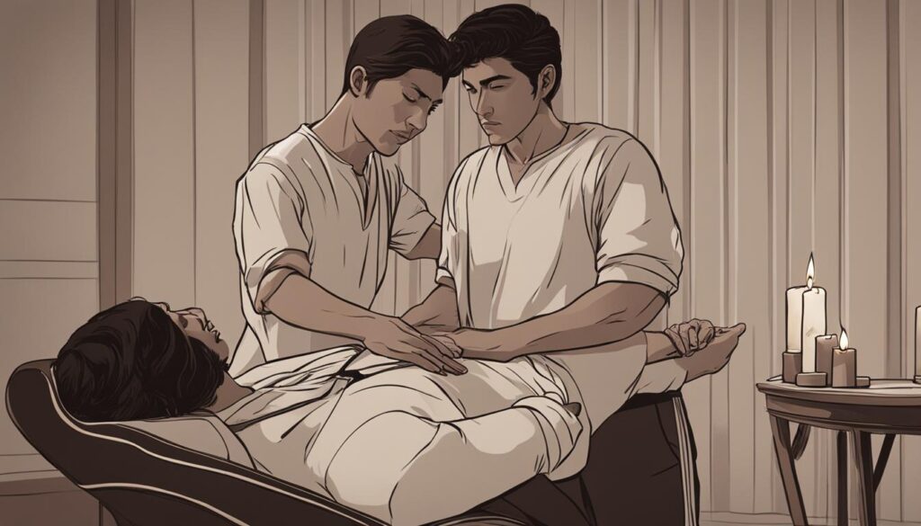 masaje espalda casero