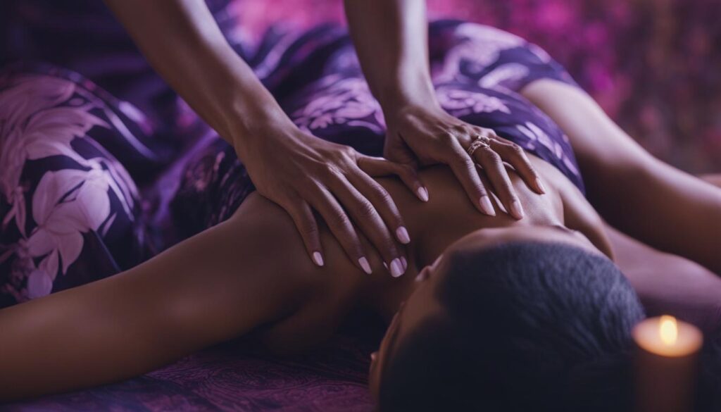 masajes para el síndrome premenstrual