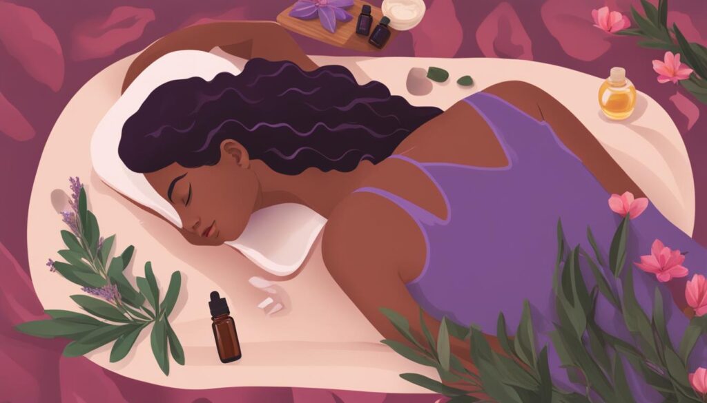 masajes terapéuticos para los cólicos menstruales