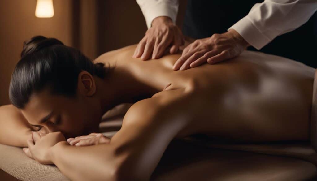 pasos para hacer masajes de espalda relajantes