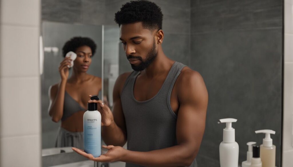 pasos rutina cuidado facial hombres