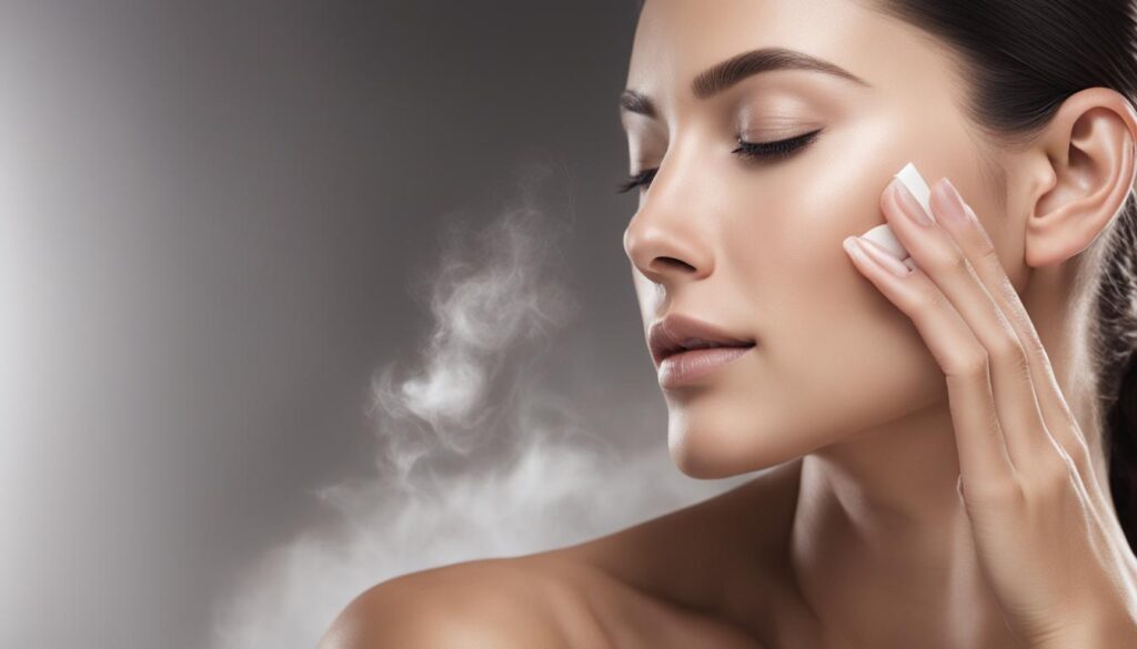 productos para la limpieza facial con ozono