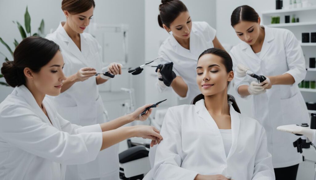 profesionales en estética facial