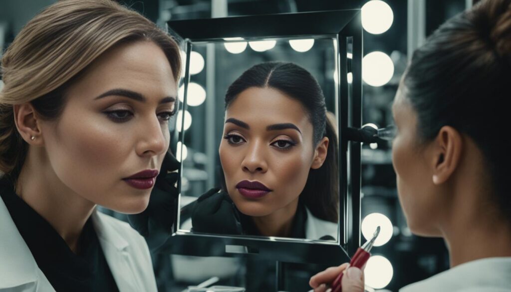 retoque o relleno de una micropigmentación de labios mal hecha