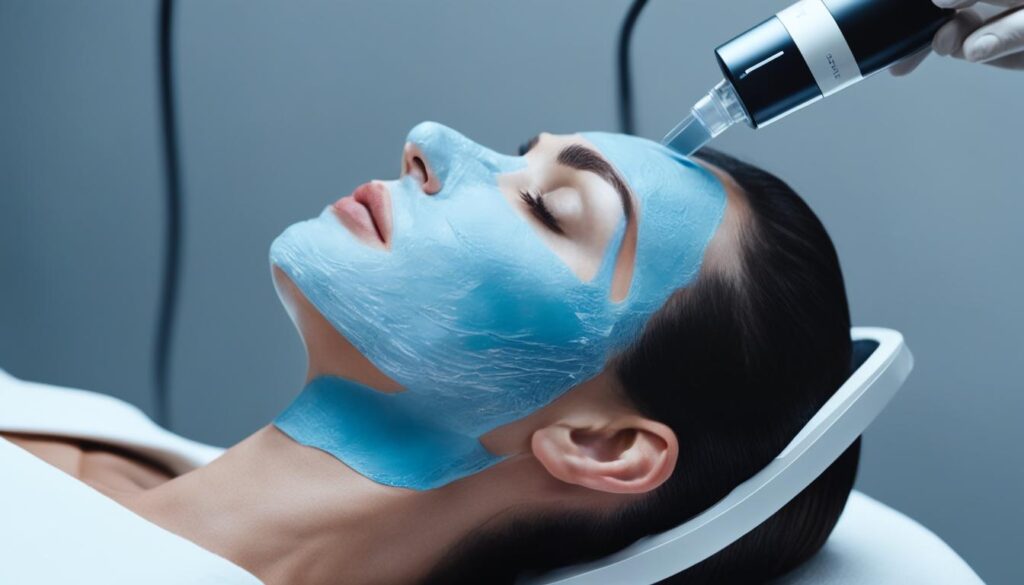 servicio de limpieza facial con ultrasonidos