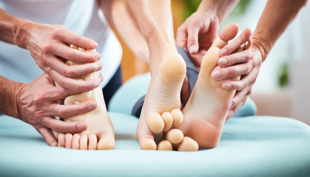 técnicas de masaje de pies