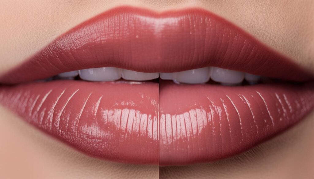 técnicas para labios mal hechos