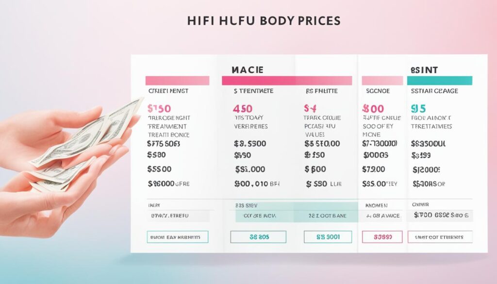 tratamiento hifu corporal precios