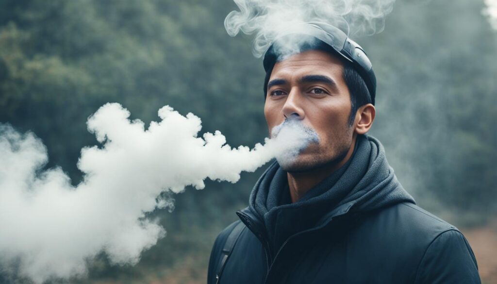 vapor de ozono para abrir los poros