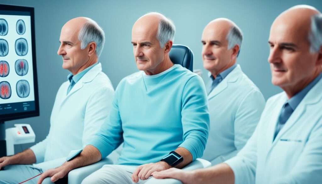 Ciclos de tratamiento de depilación láser en hombres