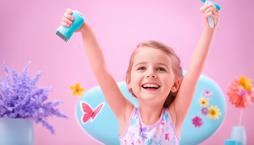 afeitadora corporal para niñas