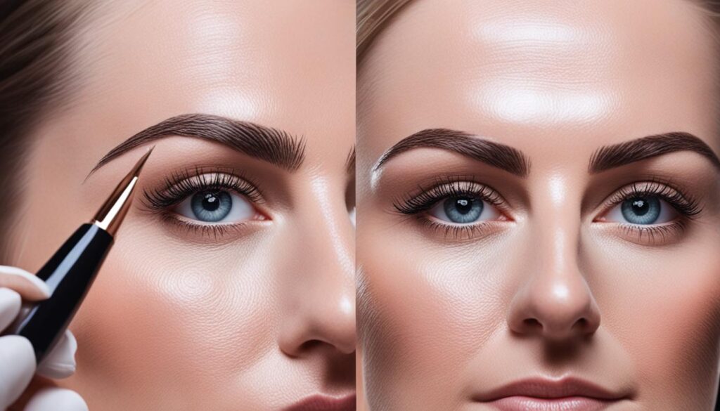 técnica de micropigmentación de cejas pelo a pelo