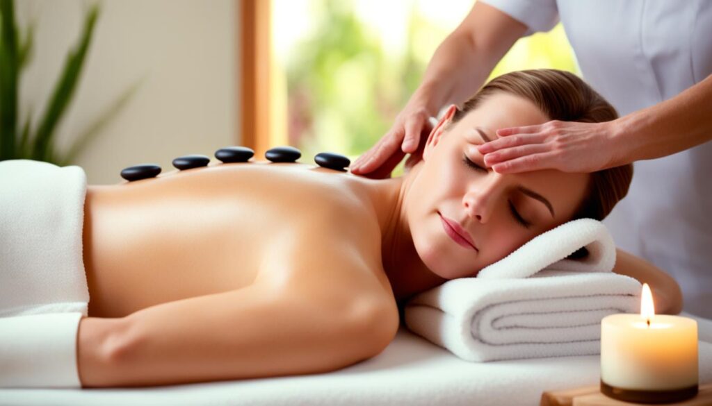 técnicas de masaje de espalda relajante