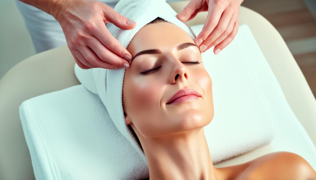 técnicas de masaje facial