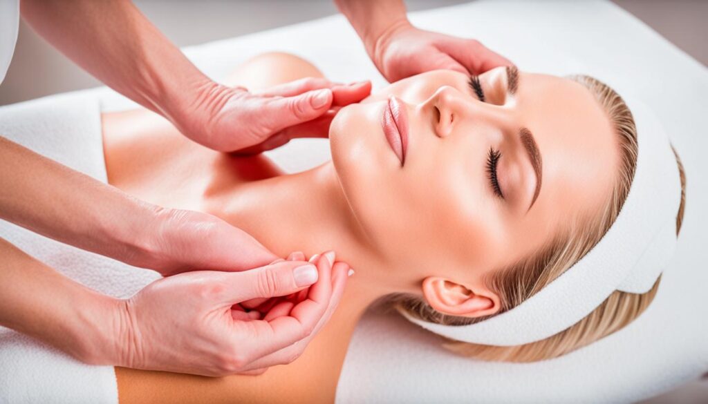 técnicas de masaje facial