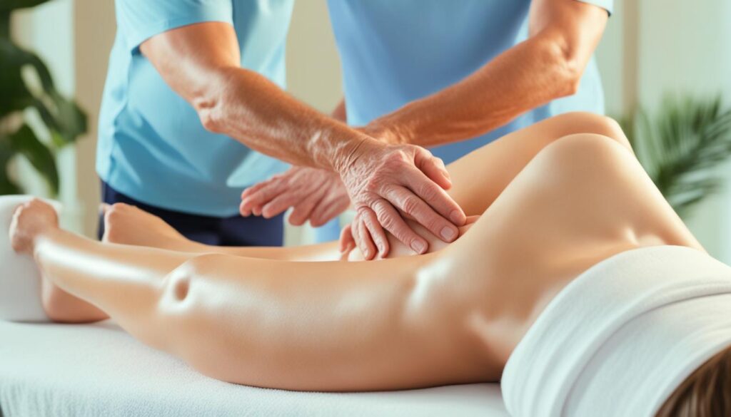 técnicas de masaje para mejorar la circulación en las piernas