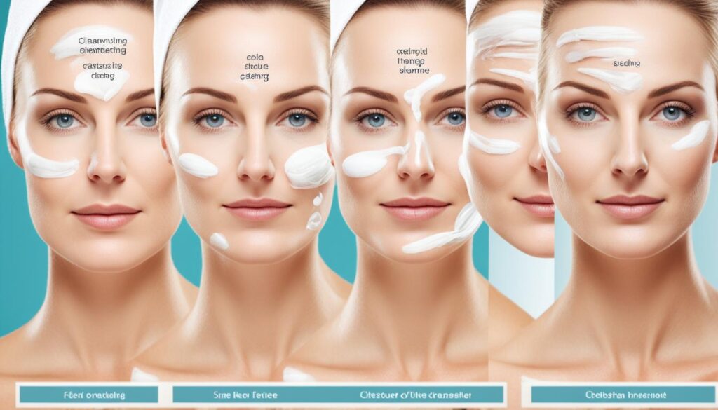 tiempo de cada paso en una limpieza facial profunda