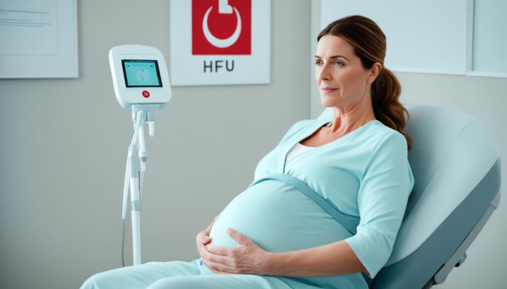HIFU facial durante el embarazo