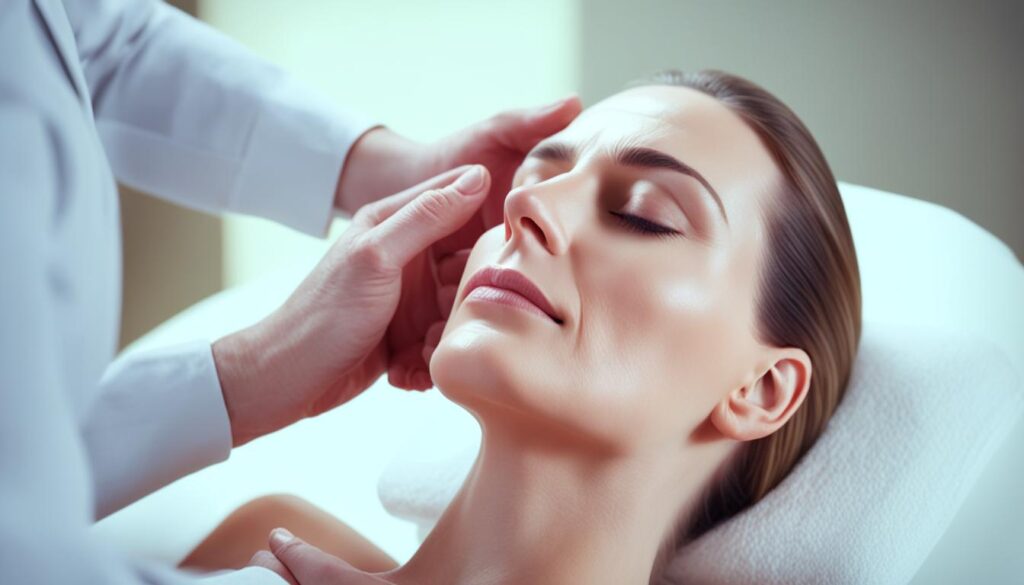 beneficios de los masajes para la parálisis facial