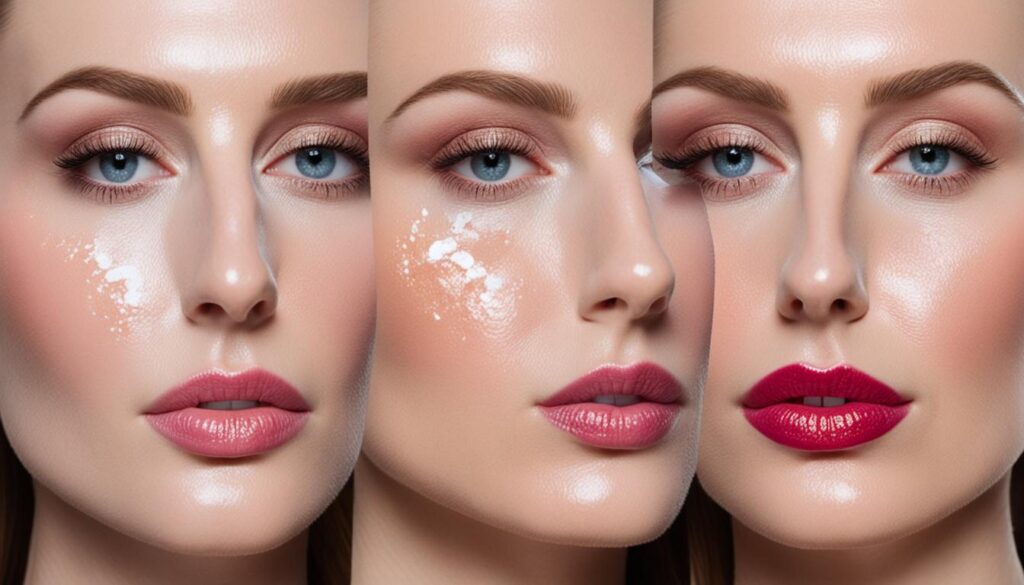 diferencias hidratación y relleno de labios