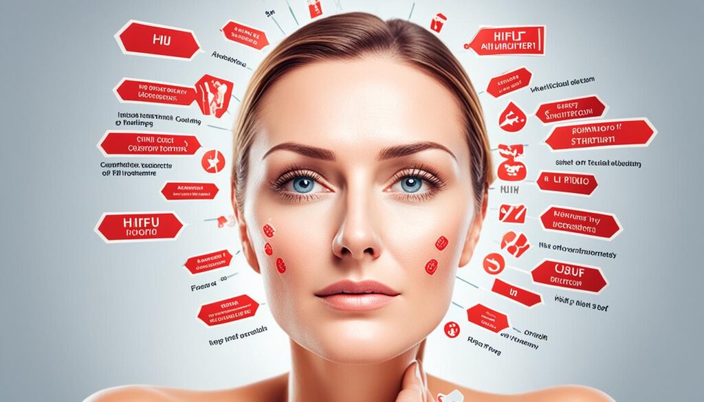 efectos secundarios hifu facial