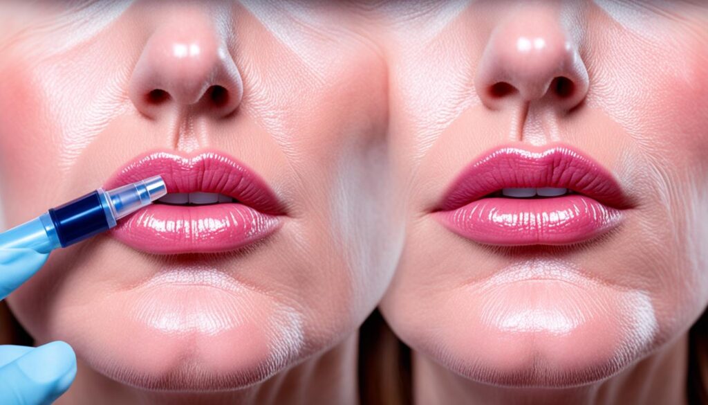 efectos secundarios hyaluron pen labios