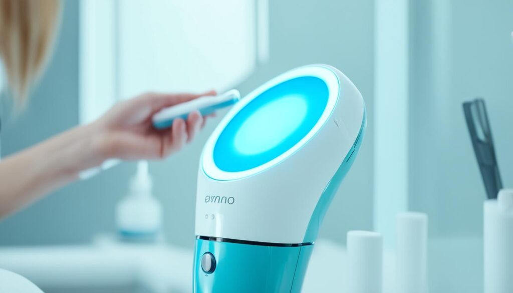 máquina para limpieza facial