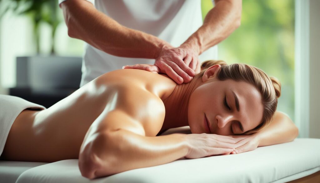 masaje descontracturante espalda y cuello