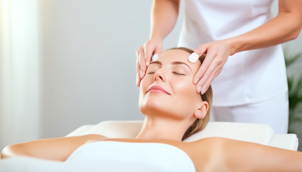 masaje facial japonés