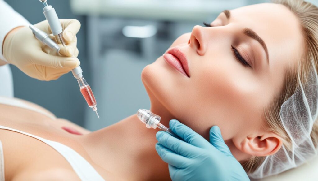 relleno de labios con grasa