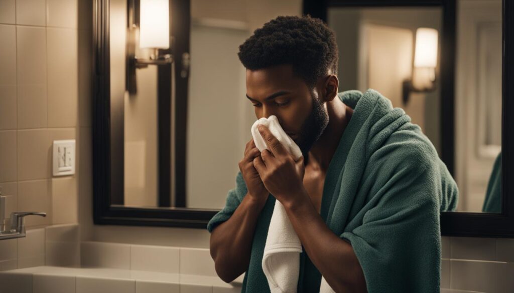 rutina de limpieza facial para hombres