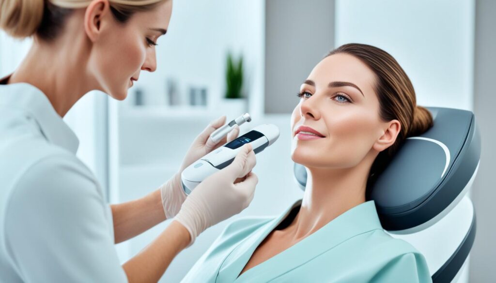sesión HIFU facial