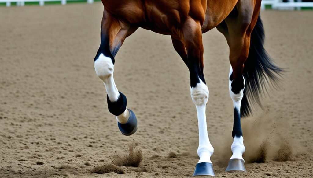 síntomas de la tendinitis en caballos