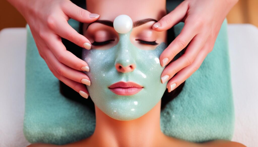 técnica de masaje facial