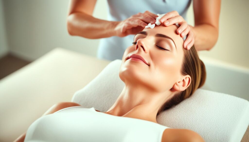 técnicas de masaje facial
