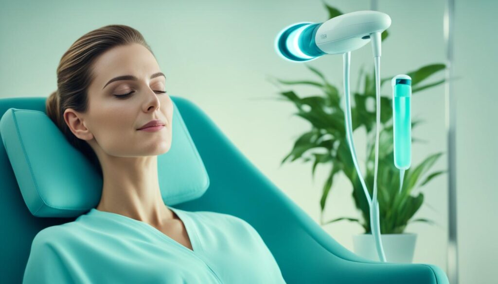 Limpieza facial con ultrasonidos