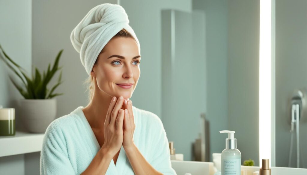 preparación limpieza facial