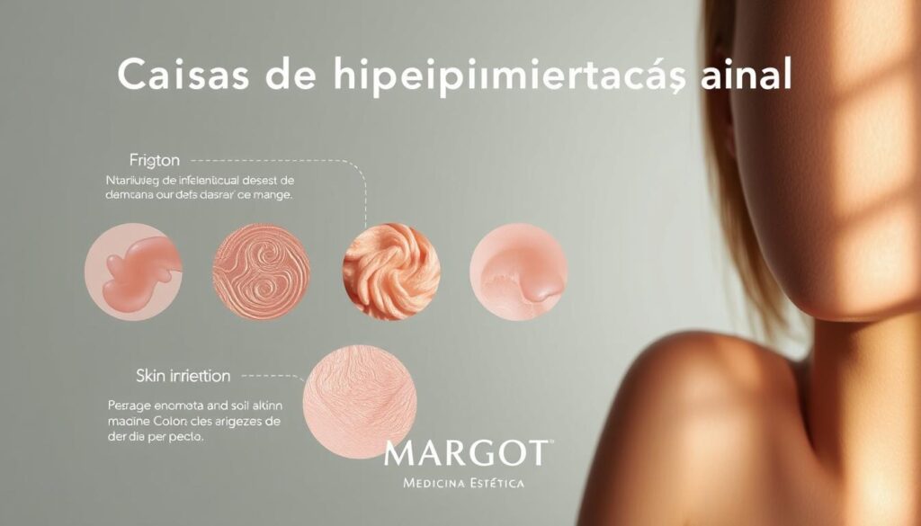 Causas de hiperpigmentación anal