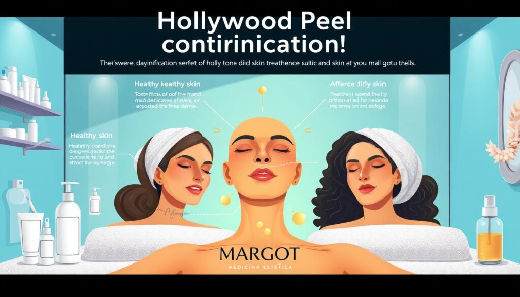 Hollywood Peel contraindicaciones