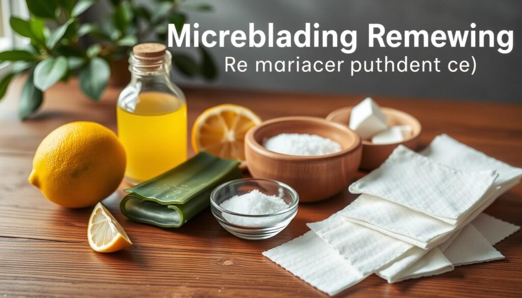 Métodos de eliminación de microblading