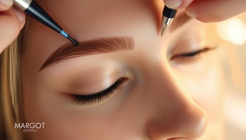 Microblading en cejas