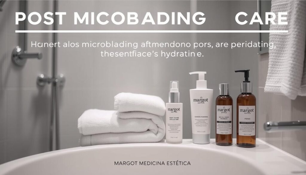 instrucciones post-microblading