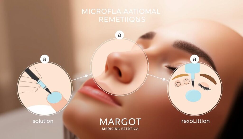 técnicas de eliminación de microblading