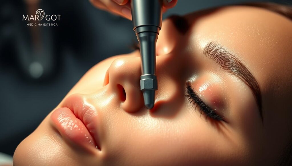 Dermapen mejorando la piel