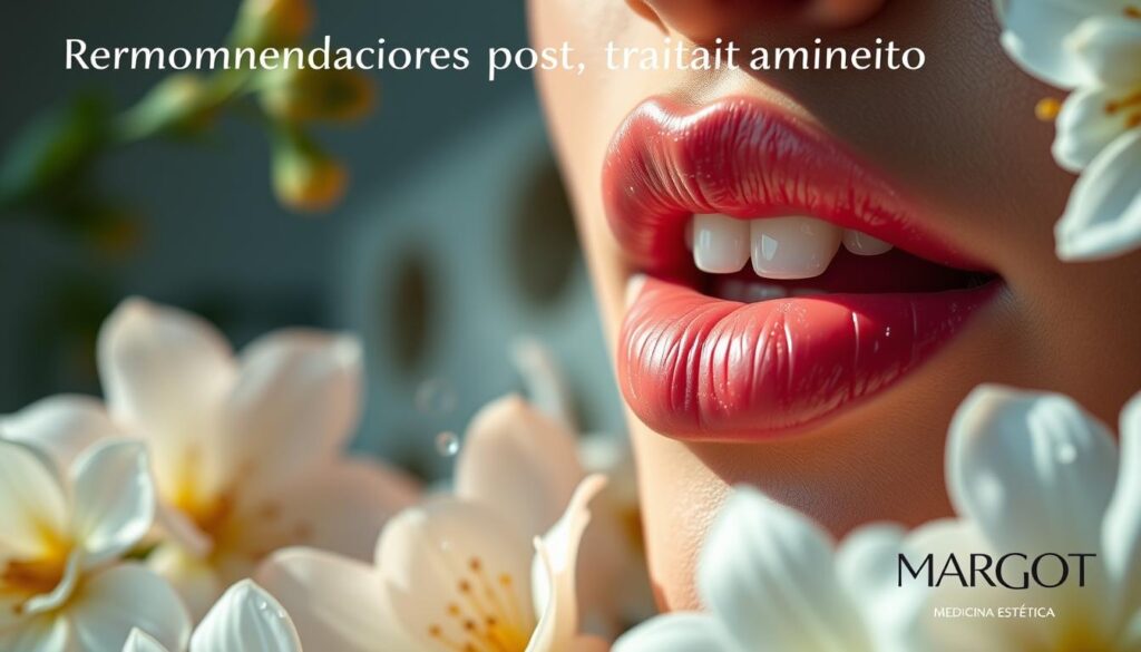 Recomendaciones post tratamiento labios