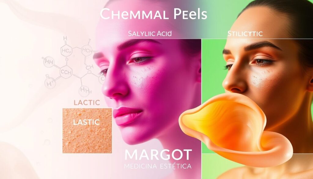 Tipos de exfoliación química